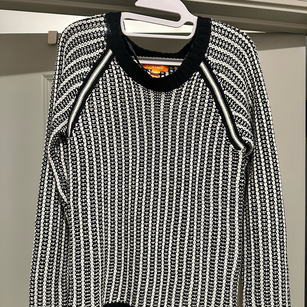 Black and White Sweater